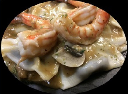 Shrimp marsala
